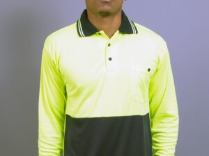 Sportage Hi Viz Long sleeve Polo