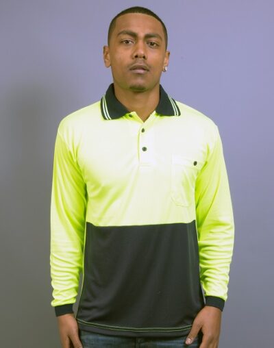 Sportage Hi Viz Long sleeve Polo