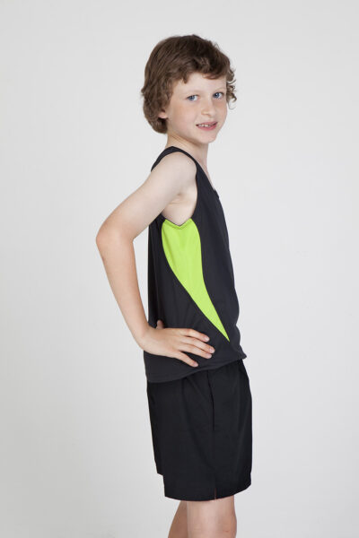 Kids Accelerator Cool Dry Singlet - Image 3