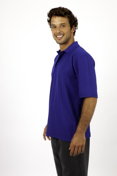 Mens Regular Pique Knit Polo - Image 2