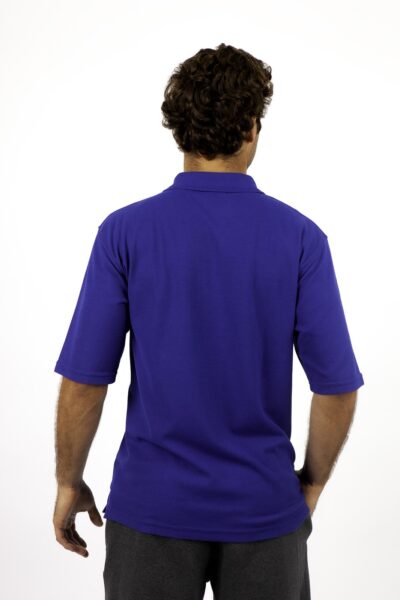 Mens Regular Pique Knit Polo - Image 3