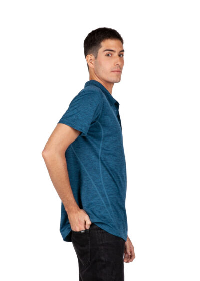 Mens' Challenger 100% polyester Polo - Image 2