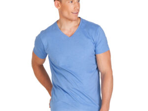 Mens Marl V-neck Tee