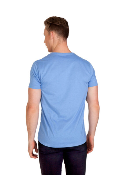 Mens Marl V-neck Tee - Image 3