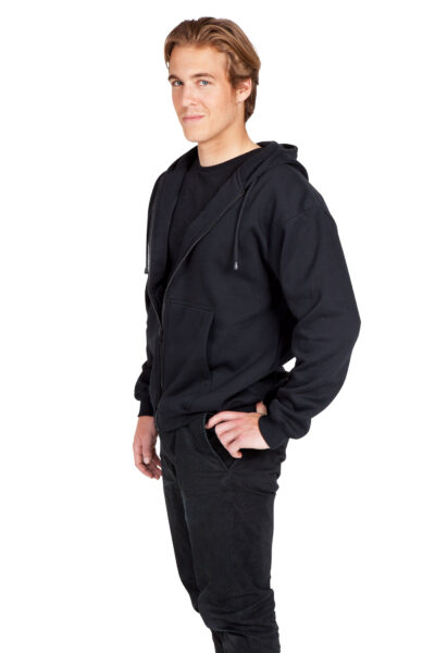 Ramo Mens Fleece Full Zip Hoodie - Image 2