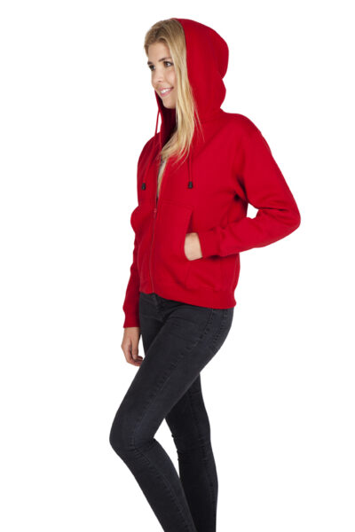 Ladies/Junior Zipper hoodie - Image 4