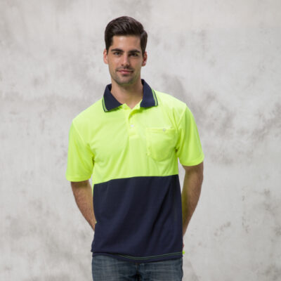 Hi Viz Work polo QP-F06