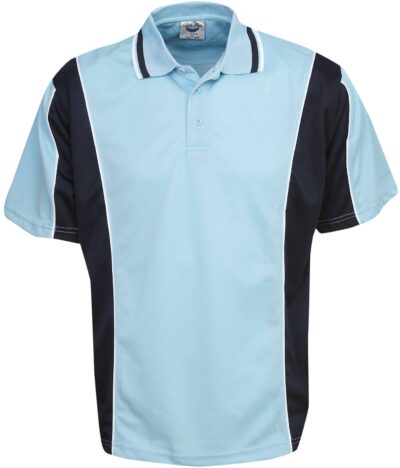 BWP-43 Cooldry Contrast Panel Polo - Image 4