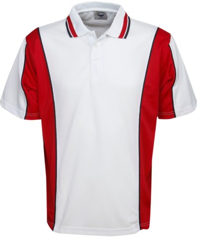 BWP-43 Cooldry Contrast Panel Polo - Image 3