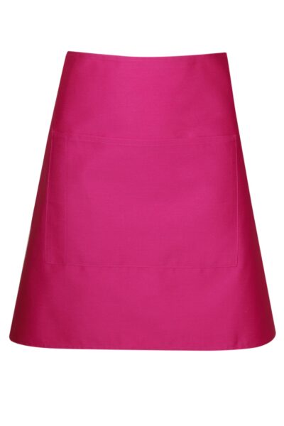 BWA01-Short waist apron with pocket - Image 6