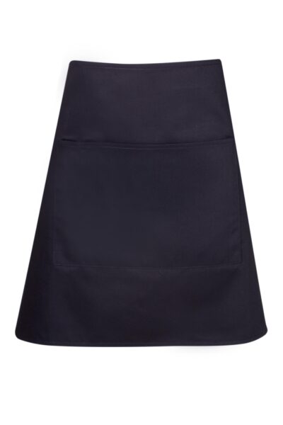 BWA01-Short waist apron with pocket - Image 3