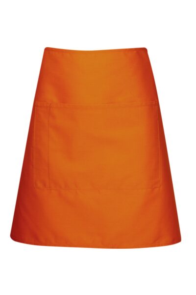 BWA01-Short waist apron with pocket - Image 4