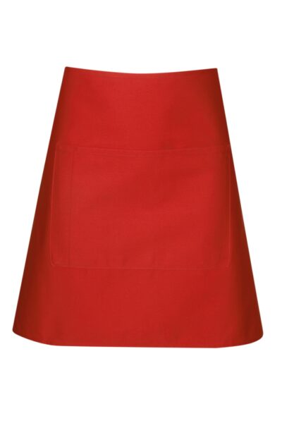 BWA01-Short waist apron with pocket - Image 2
