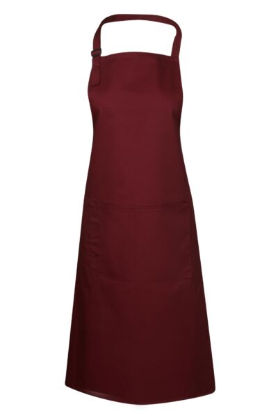 BWA03-Full Bib apron with pocket - Image 6