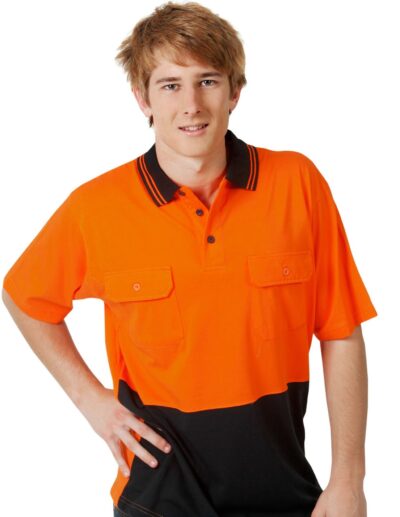 BWP94 Cotton Hi Vis Polo