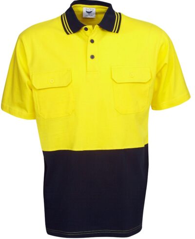BWP94 Cotton Hi Vis Polo - Image 2
