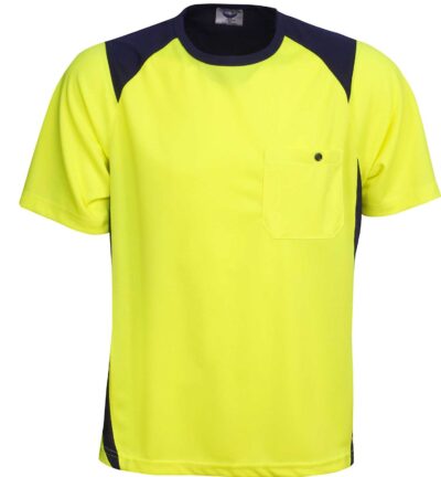 BWT82 Hi Viz Cooldry Action T-shirt - Image 2