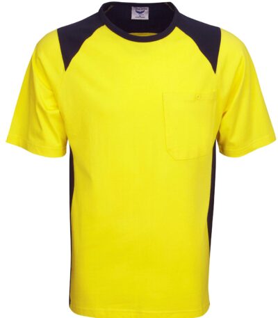 BWT84 100% Cotton Hi Viz Tee - Image 2