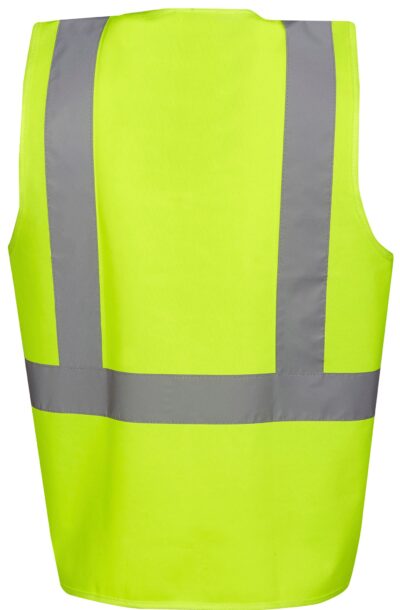 BWV84 Hi Viz safety vest with zipper front - Image 3