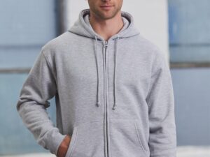 FL03 Double bay full zip men's hoodie
