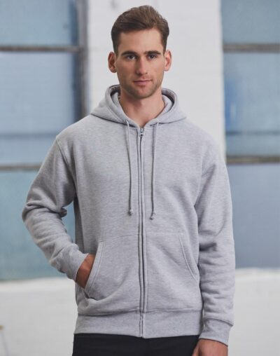 FL03 Double bay full zip men's hoodie